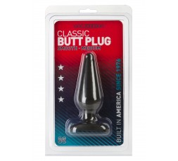 Sexy Shop Online I Trasgressivi - Plug Anale Classico - Butt Plug Smooth M Black - Doc Johnson