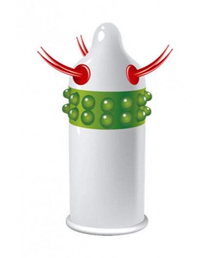 Sexy Shop Online I Trasgressivi - Profilattico - Uncle Bob Stimulating Condom - Egzo