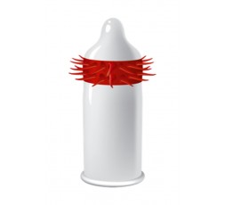 Sexy Shop Online I Trasgressivi - Profilattico - Hot Red Stimulating Condom - Egzo