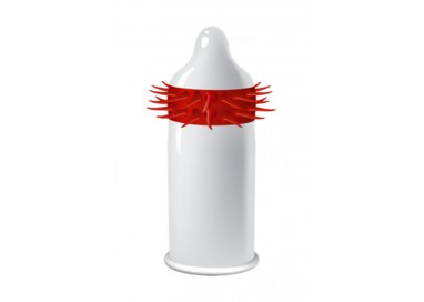 Profilattico - Hot Red Stimulating Condom - Egzo Profilattico - Hot Red Stimulating Condom - Egzo