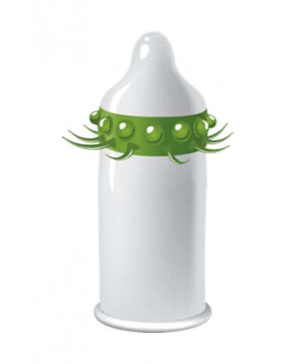 Sexy Shop Online I Trasgressivi - Profilattico - Bees Knees Stimulating Condom - Egzo