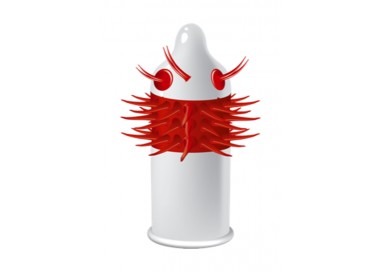 Profilattico - Ugly Coyote Stimulating Condom - Egzo Profilattico - Ugly Coyote Stimulating Condom - Egzo