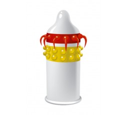 Sexy Shop Online I Trasgressivi - Profilattico - Lucky Dude Stimulating Condom - Egzo