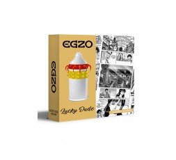 Sexy Shop Online I Trasgressivi - Profilattico - Lucky Dude Stimulating Condom - Egzo