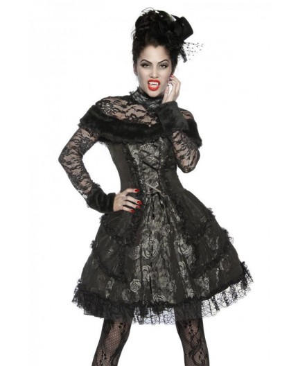 Sexy Shop Online I Trasgressivi - Halloween Donna - Vampire Costume Sexy Shop Online I Trasgressivi - Halloween Donna - Vampire Costume