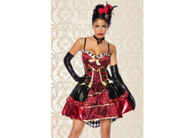 Halloween Donna - Red Queen Costume