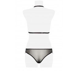 Sexy Shop Online I Trasgressivi - Sexy Lingerie - Two Part Erotic Set - Grey Velvet
