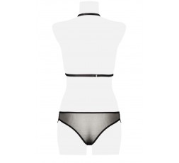 Sexy Shop Online I Trasgressivi - Sexy Lingerie - Two Part Erotic Set - Grey Velvet