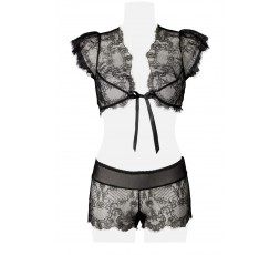 Sexy Shop Online I Trasgressivi - Sexy Lingerie - Two Part Lace Set - Grey Velvet