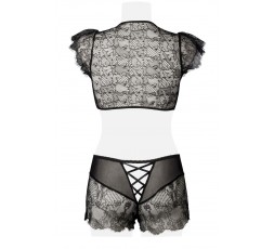 Sexy Shop Online I Trasgressivi - Sexy Lingerie - Two Part Lace Set - Grey Velvet