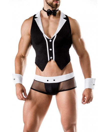 Sexy Shop Online I Trasgressivi - Carnevale Uomo - Barkeeper Costume Man Roleplay - Saresia