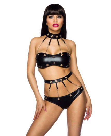 Sexy Shop Online I Trasgressivi - Sexy Lingerie - Wetlook Set - Saresia