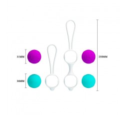 Sexy Shop Online I Trasgressivi - Palline Vaginali - Pretty Love Kegel Balls - Pretty Love