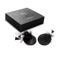 Sexy Shop Online I Trasgressivi - Accessori Vari - Burlesque Pasties Feather - Bijoux Indiscrets