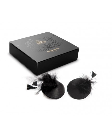 Sexy Shop Online I Trasgressivi - Accessori Vari - Burlesque Pasties Feather - Bijoux Indiscrets