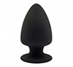 Sexy Shop Online I Trasgressivi - Plug Anale Classico - Premium Silicone Plug Black L - Silexd