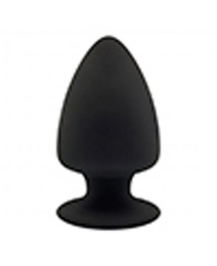 Sexy Shop Online I Trasgressivi - Plug Anale Classico - Premium Silicone Plug Black L - Silexd