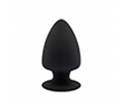 Sexy Shop Online I Trasgressivi - Plug Anale Classico - Premium Silicone Plug Black S - Silexd