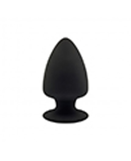 Sexy Shop Online I Trasgressivi - Plug Anale Classico - Premium Silicone Plug Black S - Silexd