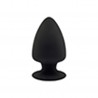 Sexy Shop Online I Trasgressivi - Plug Anale Classico - Premium Silicone Plug Black S - Silexd