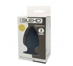 Sexy Shop Online I Trasgressivi - Plug Anale Classico - Premium Silicone Plug Black S - Silexd