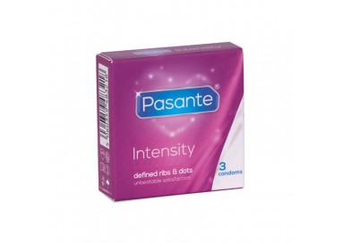 Profilattici - Stimolanti Ribs & Dots - Pasante Profilattici - Stimolanti Ribs & Dots - Pasante