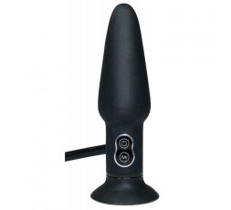 Sexy Shop Online I Trasgressivi - Plug Anale Gonfiabile Vibrante - True Black - You2Toys