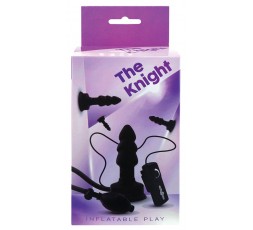 Sexy Shop Online I Trasgressivi - Plug Anale Gonfiabile Vibrante - The Knight Inflatable Vibrating Plug - Seven Creations