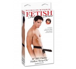 Sexy Shop Online I Trasgressivi - StrapOn Uomo - Hollow 10 Inch StrapOn Black - Pipedream