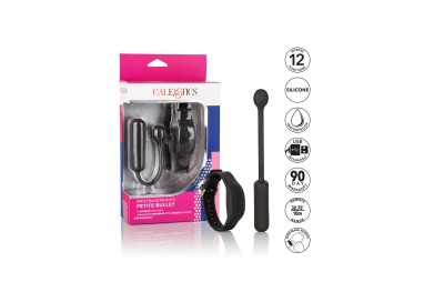 Stimolatore Clitoride - Wristband Remote Petite Bullet Black - California Exotic Novelties Stimolatore Clitoride - Wristband Remote Petite Bullet Black - California Exotic Novelties