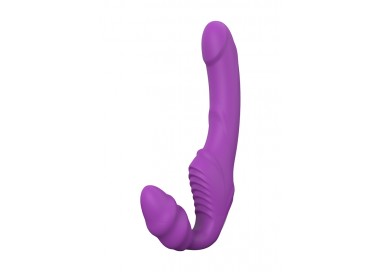 StrapOn Doppia Penetrazione Vibrante - Strapless Double Dipper - Dream Toys