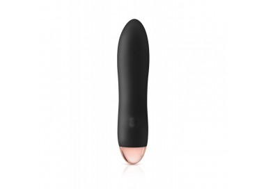 Vibratore Classico - Mini Vibratore In Silicone Pinga Nero - My First