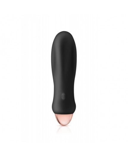 Sexy Shop Online I Trasgressivi - Vibratore Classico - Mini Vibratore In Silicone Rocket Nero - My First