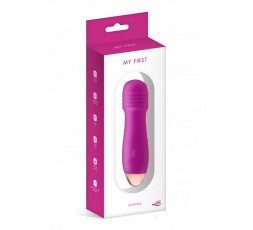 Sexy Shop nline I Trasgressivi - Massaggiatore Magic Wand - Mini Vibratore In Silicone Joystick Viola - My First