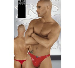 Sexy Shop Online I Trasgressivi - Intimo Uomo - Perizoma PVC Rosso - Eros Veneziani