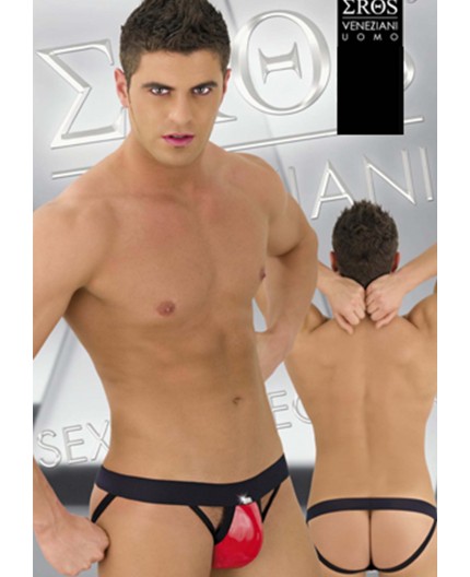 Sexy Shop Online I Trasgressivi - Intimo Uomo - Sospensorio Rosso Lucido - Eros Veneziani Sexy Shop Online I Trasgressivi - Intimo Uomo - Sospensorio Rosso Lucido - Eros Veneziani