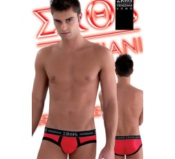 Sexy Shop Online I Trasgressivi - Intimo Uomo - Slip Rosso Bordi Neri - Eros Veneziani