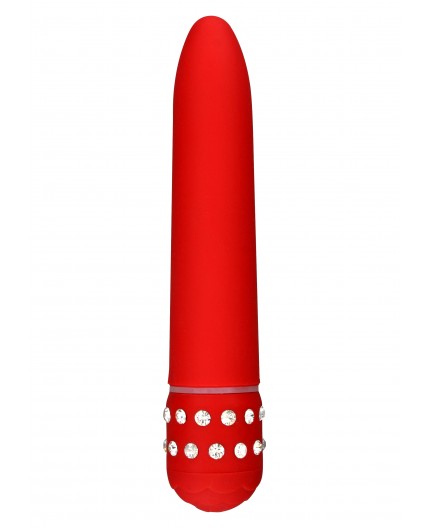 Sexy Shop Online I Trasgressivi - Vibratore Classico - Diamond Superbe Vibe Red - Toy Joy