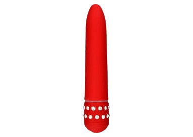 Vibratore Classico - Diamond Superbe Vibe Red - Toy Joy