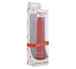 Sexy Shop Online I Trasgressivi - Vibratore Classico - Diamond Superbe Vibe Red - Toy Joy