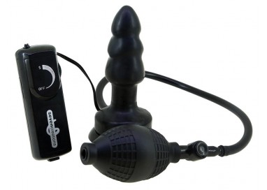 Plug Anale Gonfiabile Vibrante - The Knight Inflatable Vibrating Plug - The Knight