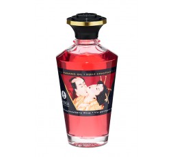 Sexy Shop Online I Trasgressivi - Olio Per Massaggi - Aphrodisiac Sparkling Strawberry Wine - Shunga