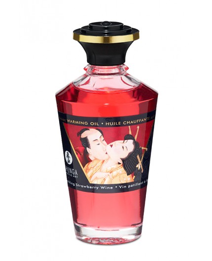 Sexy Shop Online I Trasgressivi - Olio Per Massaggi - Aphrodisiac Sparkling Strawberry Wine - Shunga