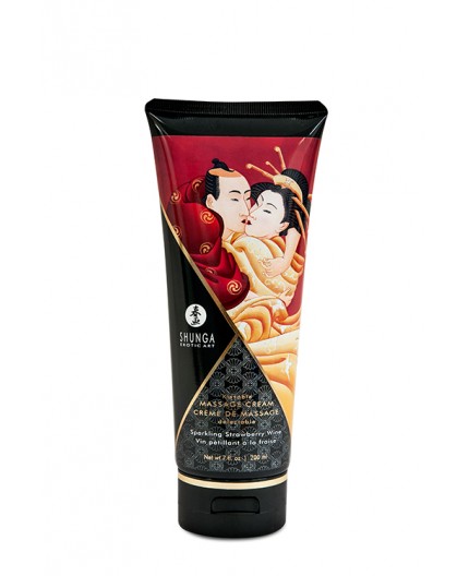Sexy Shop Online I Trasgressivi - Crema Per Massaggio - Kissable Massage Cream Strawberry Wine - Shunga Sexy Shop Online I Trasgressivi - Crema Per Massaggio - Kissable Massage Cream Strawberry Wine - Shunga