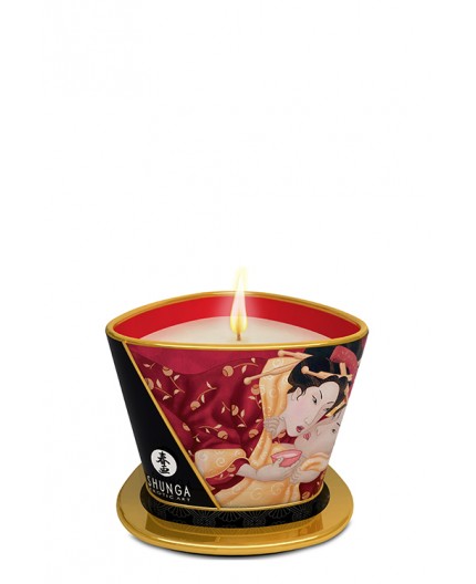 Sexy Shop Online I Trasgressivi - Candela Massaggio - Massage Candle Sparkling Strawberry Wine - Shunga Sexy Shop Online I Trasgressivi - Candela Massaggio - Massage Candle Sparkling Strawberry Wine - Shunga