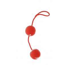 Sexy Shop Online I Trasgressivi - Palline Vaginali - Marbilized Duo Balls Red - Geisha Balls