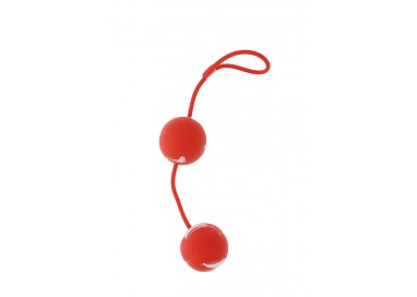 Palline Vaginali - Marbilized Duo Balls Red - Geisha Balls