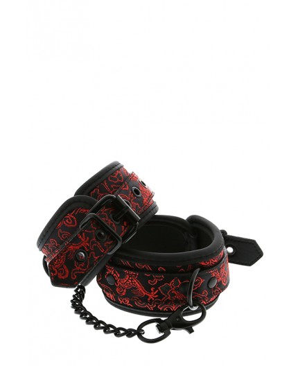 Sexy Shop Online I Trasgressivi - Costrittivo - Blaze Deluxe Ankle Cuffs - Dream Toys Sexy Shop Online I Trasgressivi - Costrittivo - Blaze Deluxe Ankle Cuffs - Dream Toys