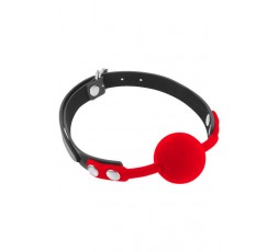 Sexy Shop Online I Trasgressivi - Costrittivo - Fetish Tentation Ball Gag Rossa Regolabile - Fetish Tentation