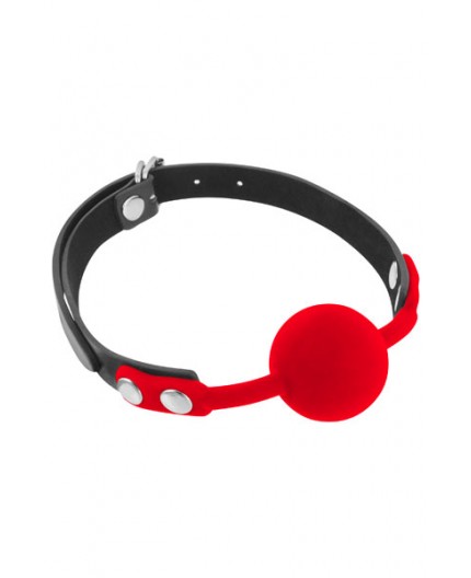 Sexy Shop Online I Trasgressivi - Costrittivo - Fetish Tentation Ball Gag Rossa Regolabile - Fetish Tentation